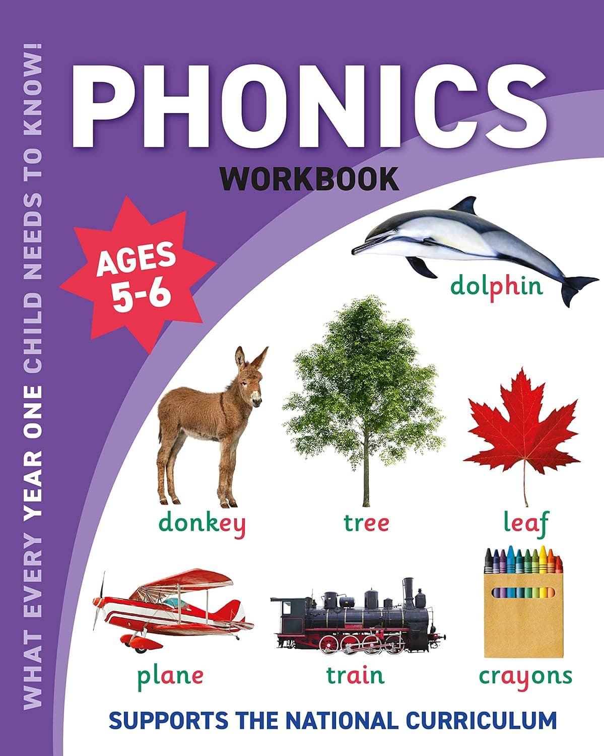 Year 1 Phonics Workbook (Ages 5-6) | National Curriculum Aligned