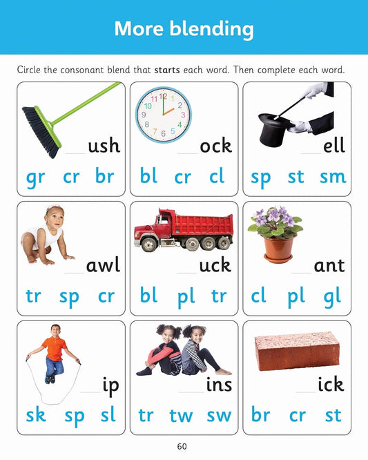 Reception Phonics Workbook (Ages 4-5) | EYFS-Aligned First Reading Skills