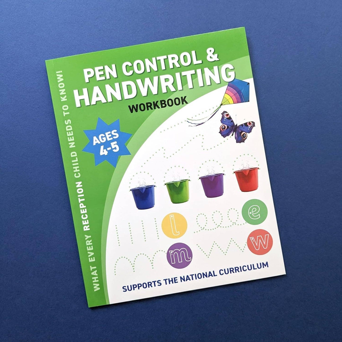 Pen Control & Handwriting Workbook – Reception (Ages 4-5) | National Curriculum Aligned