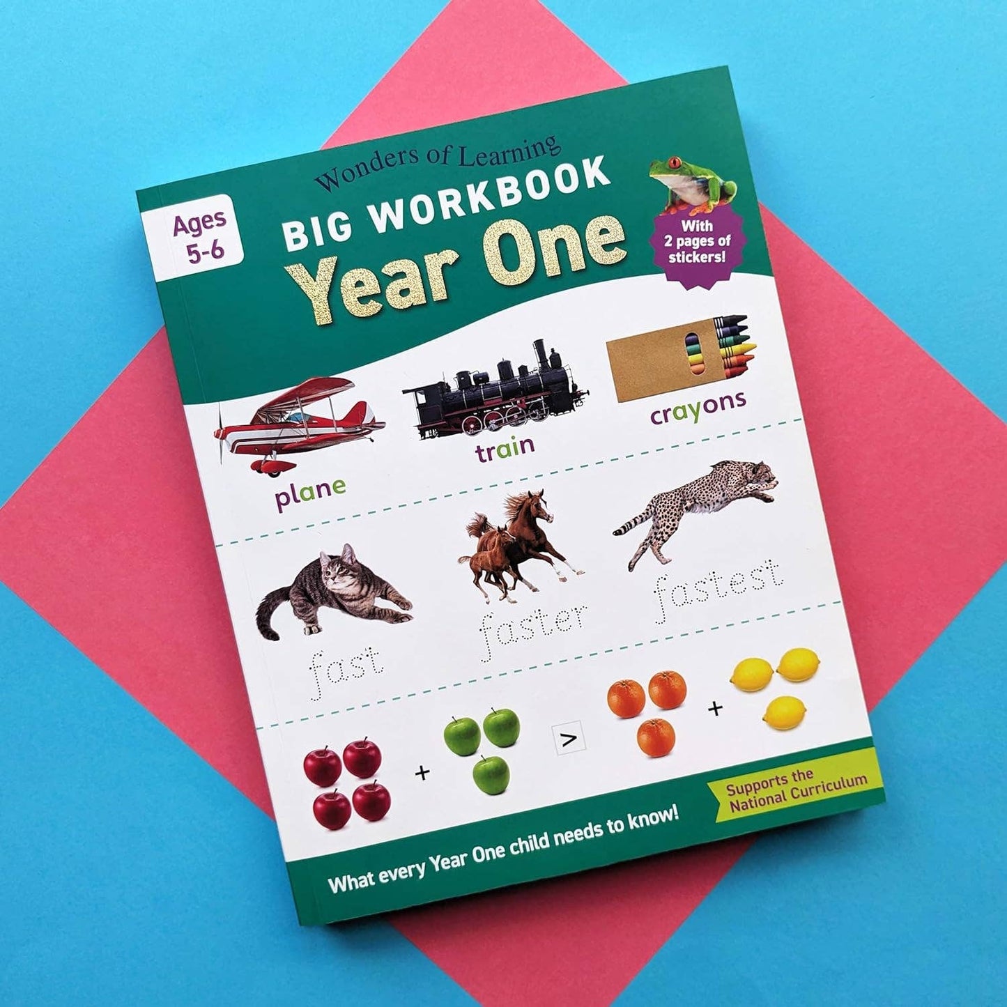 Childrens Big Workbook – Year One (Ages 5-6) | National Curriculum-Aligned Learning