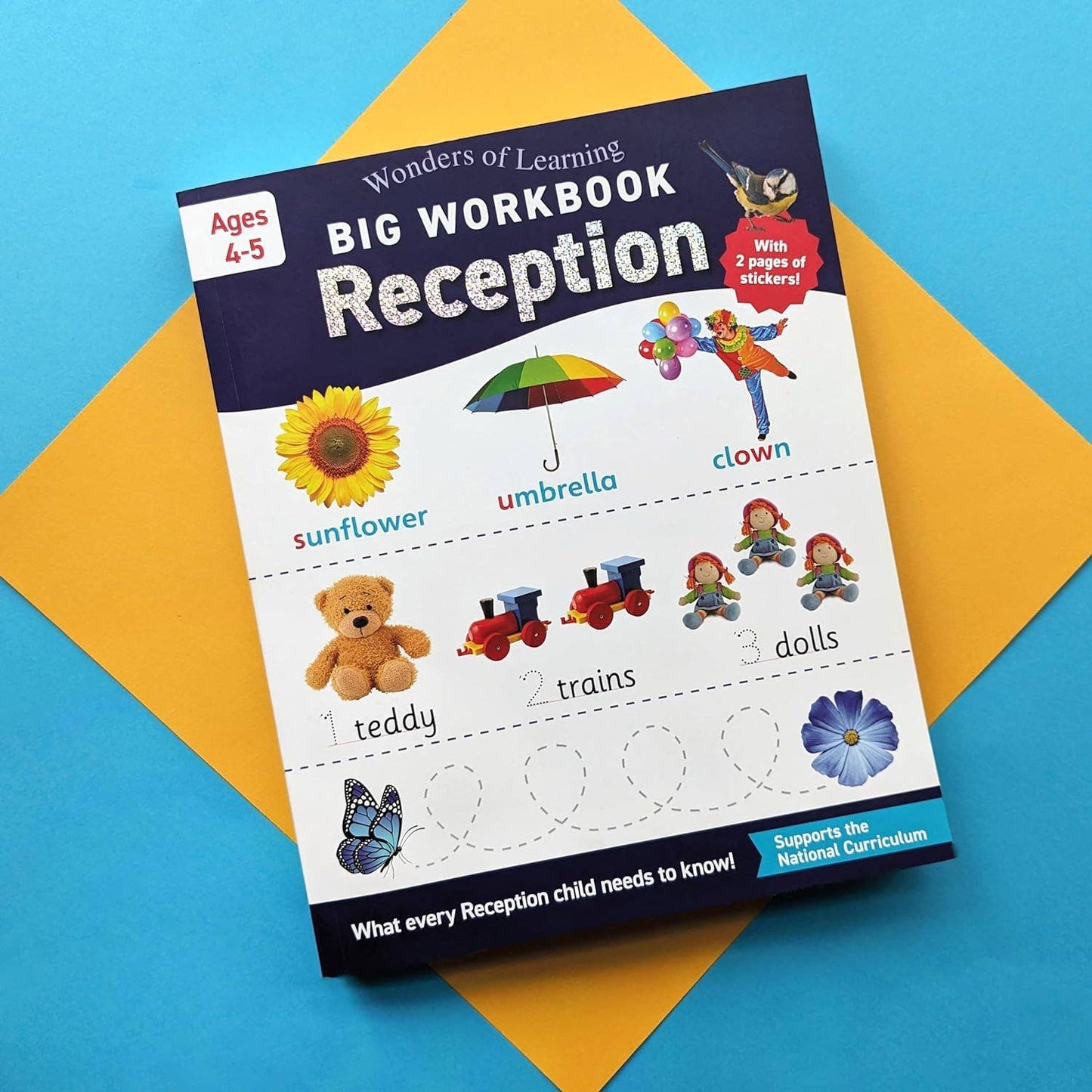 Childrens Big Workbook – Reception (Ages 4-5) | Essential Early Skills Practice