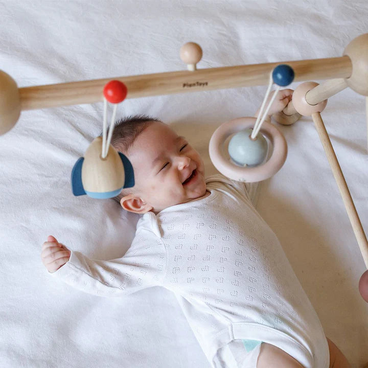 PlanToys Play Gym (Orchard) – Organic Sensory Gym for Babies 0m+