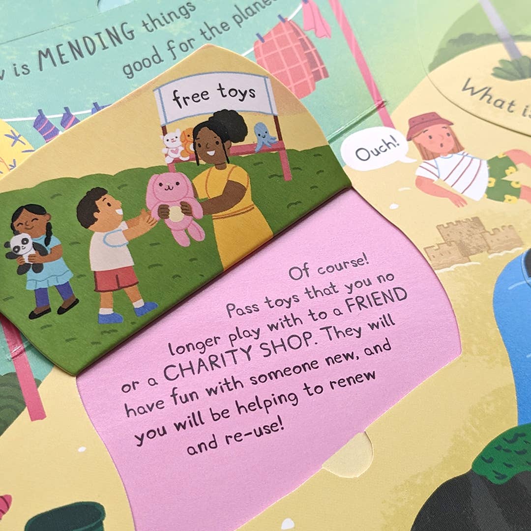 Large Question and Answer Flap Book - Our World