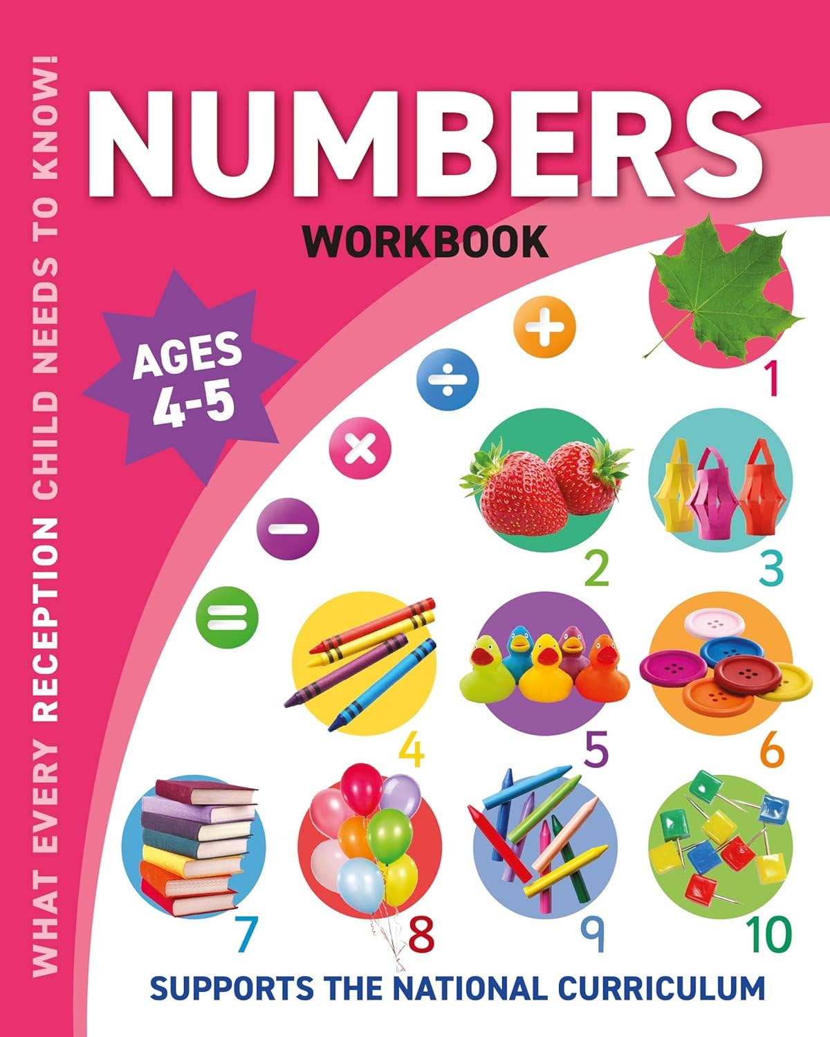 Numbers Workbook – Reception (Ages 4-5) | Early Maths Made Fun!