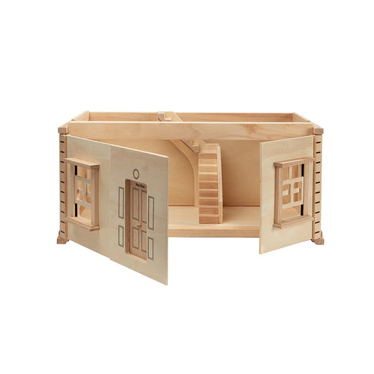 PlanToys Victorian Dollhouse Basement Extension – Eco-Friendly Wooden Play Expansion