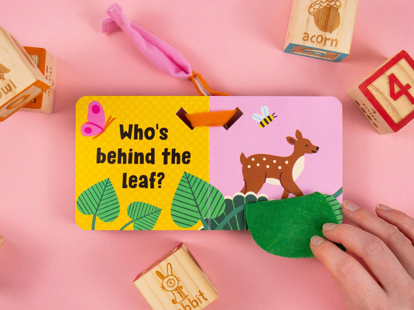 Forest Buggy Book with Felt Flaps