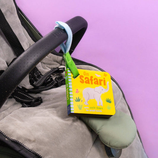 Safari Buggy Book with Felt Flaps