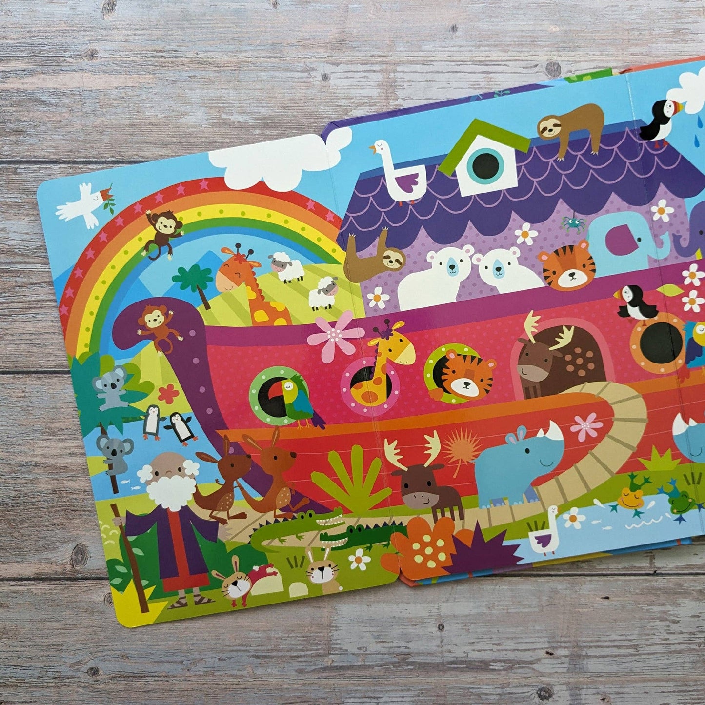 Children's 50 Button Christian Sound Book - My First Look And Find Bible