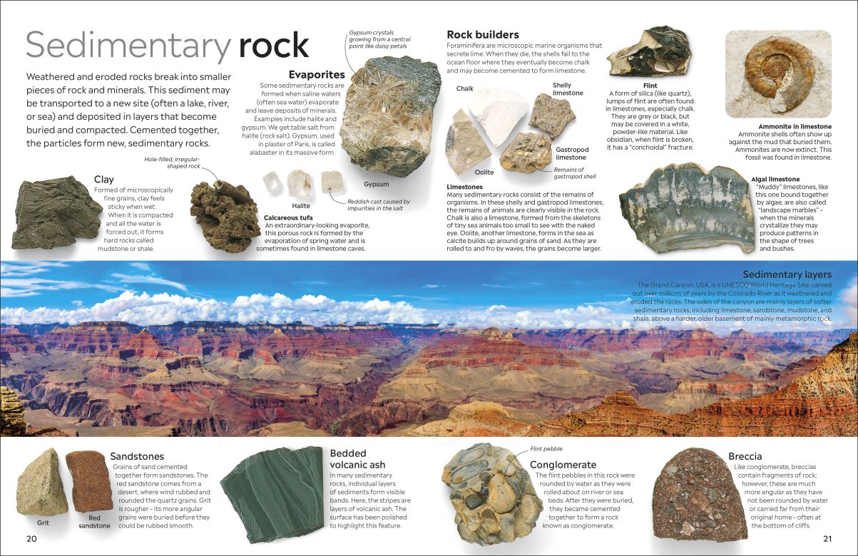 Rock and Mineral Eyewitness - DK Children