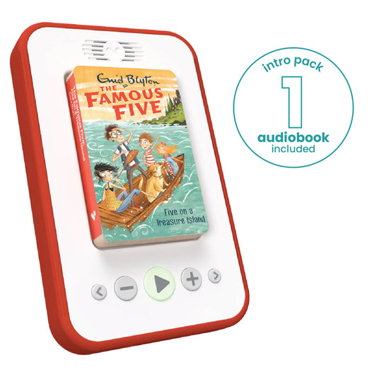Voxblock Famous Five Starter Pack - Audiobook Player + Treasure Island Story