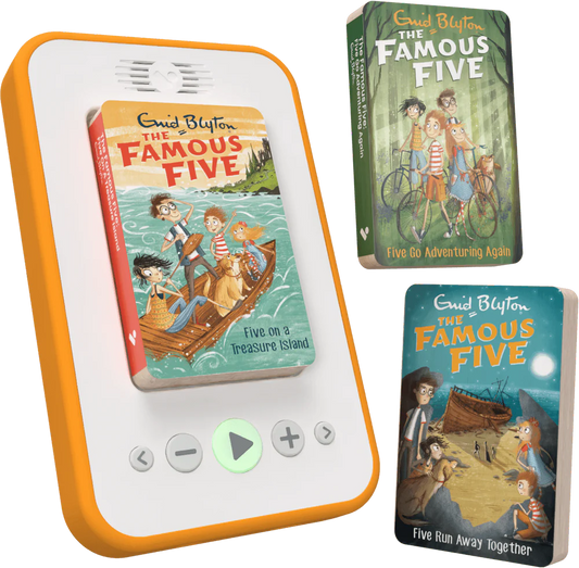 Voxblock Famous Five Starter Pack – 3 Enid Blyton Adventures + Player (Age 7+)