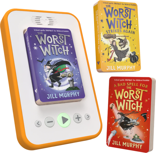 Voxblock Worst Witch Starter Pack – 3 Magical Audiobooks + Player (Age 7+)
