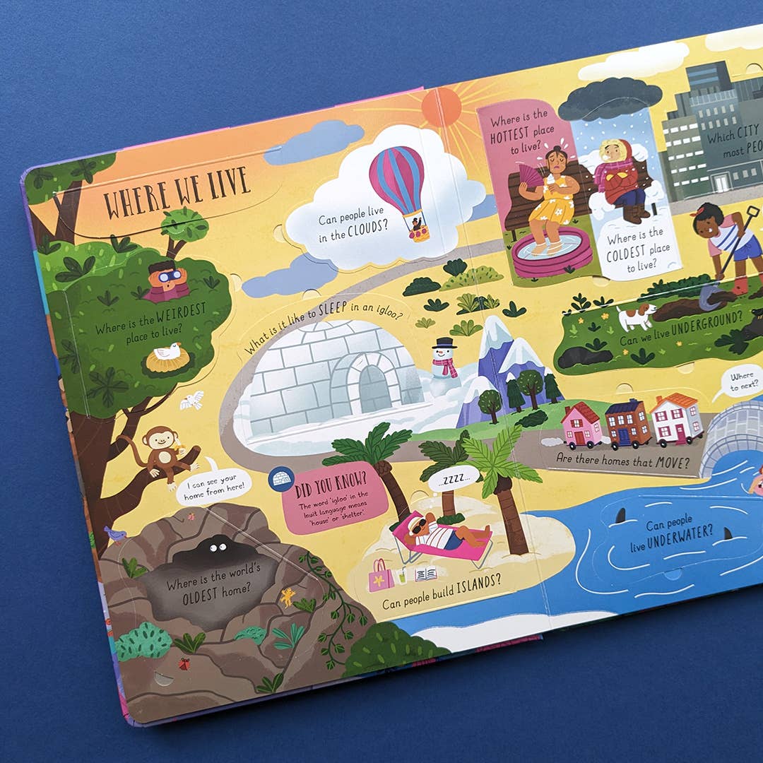 Large Question and Answer Flap Book - Our World