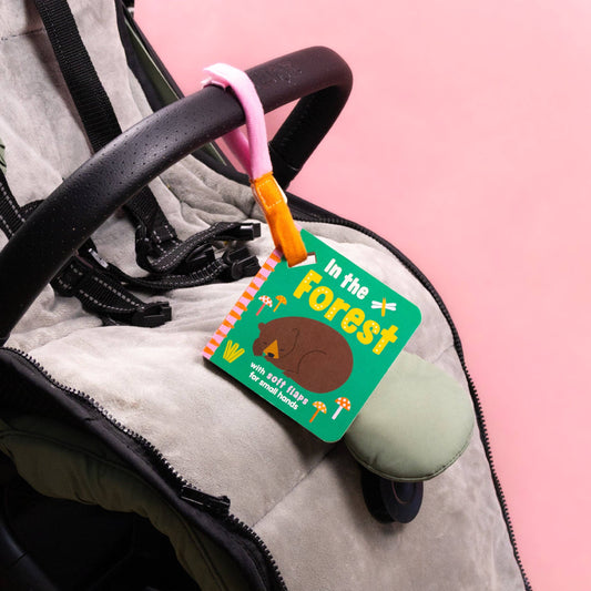 Forest Buggy Book with Felt Flaps