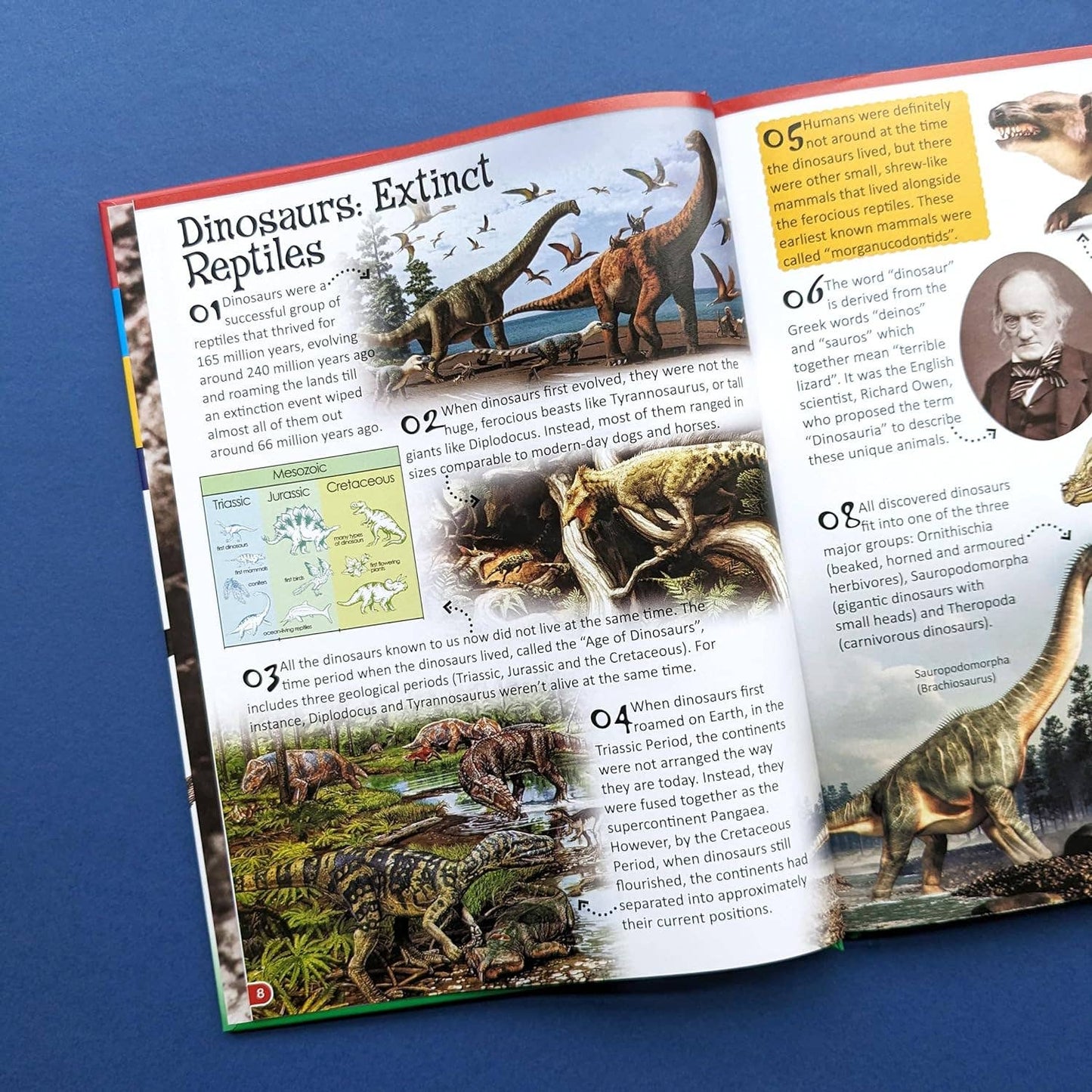 Reference Book - 500 Fantastic Facts - Dinosaurs