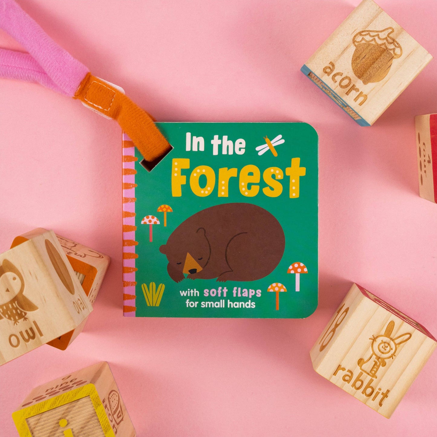 Forest Buggy Book with Felt Flaps