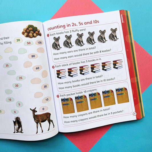 Childrens Big Workbook – Year One (Ages 5-6) | National Curriculum-Aligned Learning