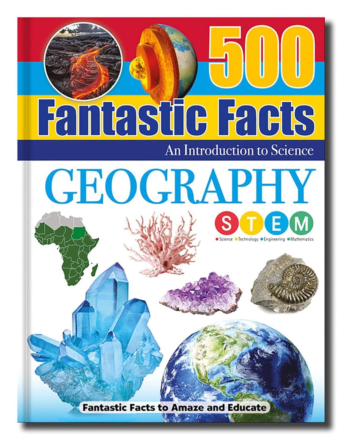 Reference Book - 500 Fantastic Facts - Geography - STEM Learning
