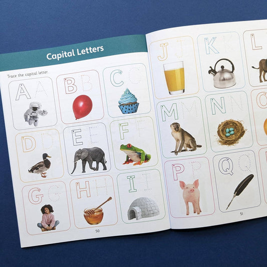 Pen Control & Handwriting Workbook – Reception (Ages 4-5) | National Curriculum Aligned