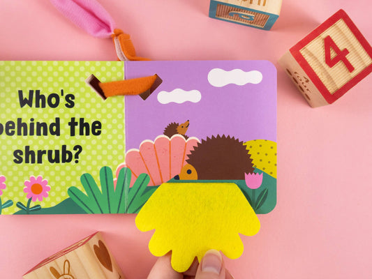 Forest Buggy Book with Felt Flaps