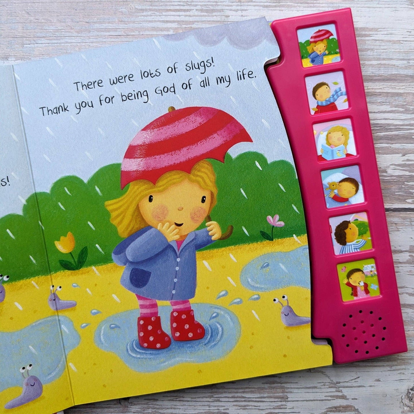 Children's 6 Button Christian Sound Book - My Day By Day Prayers