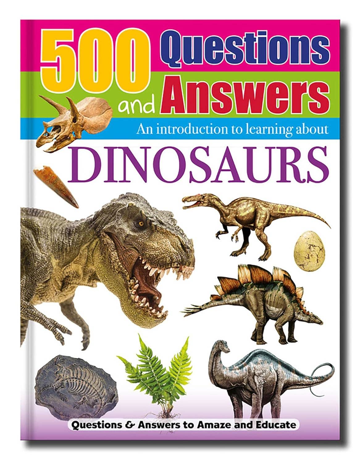 Reference Book - 500 Questions and Answers - Dinosuars