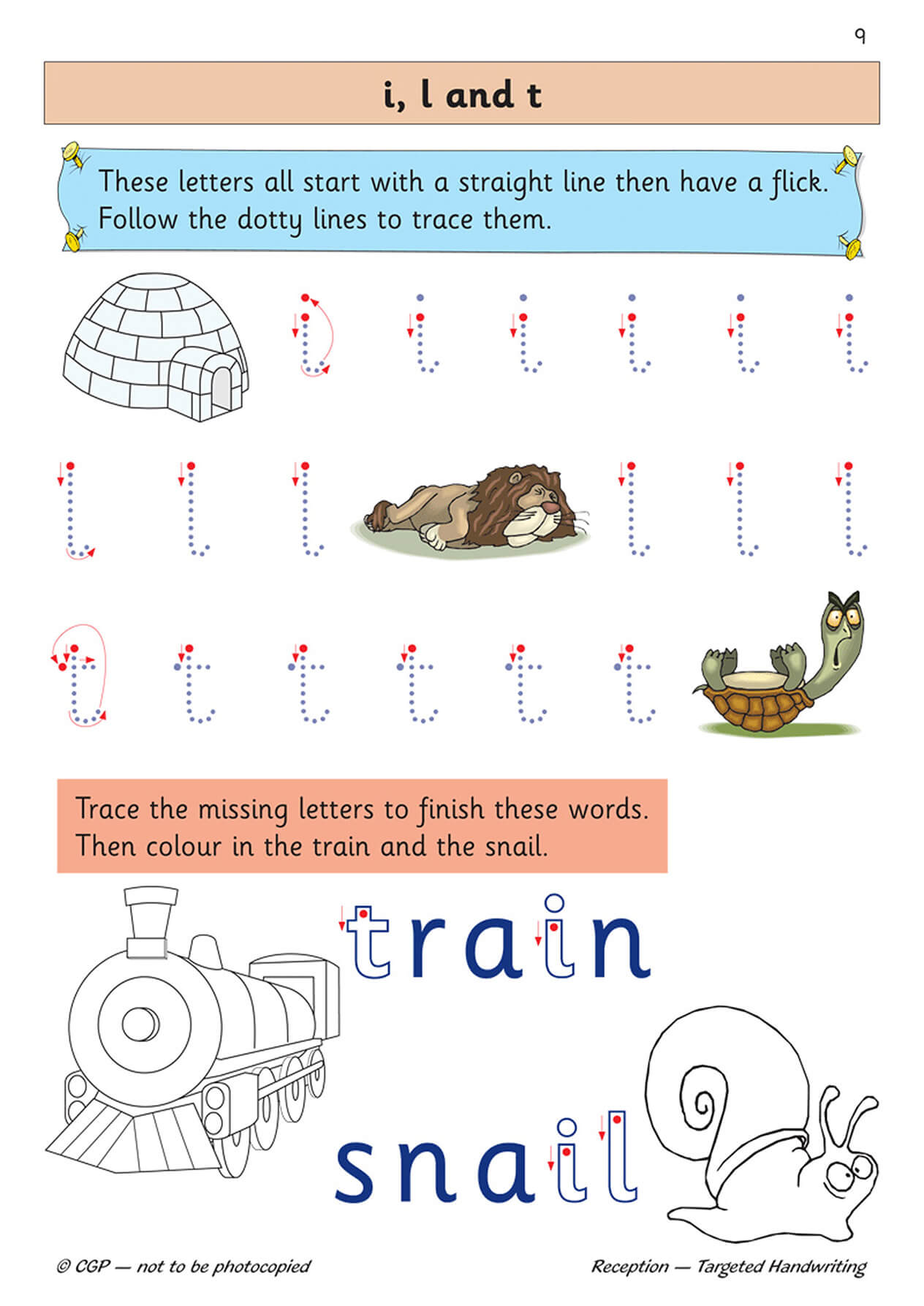Reception English Handwriting Targeted Practice Book