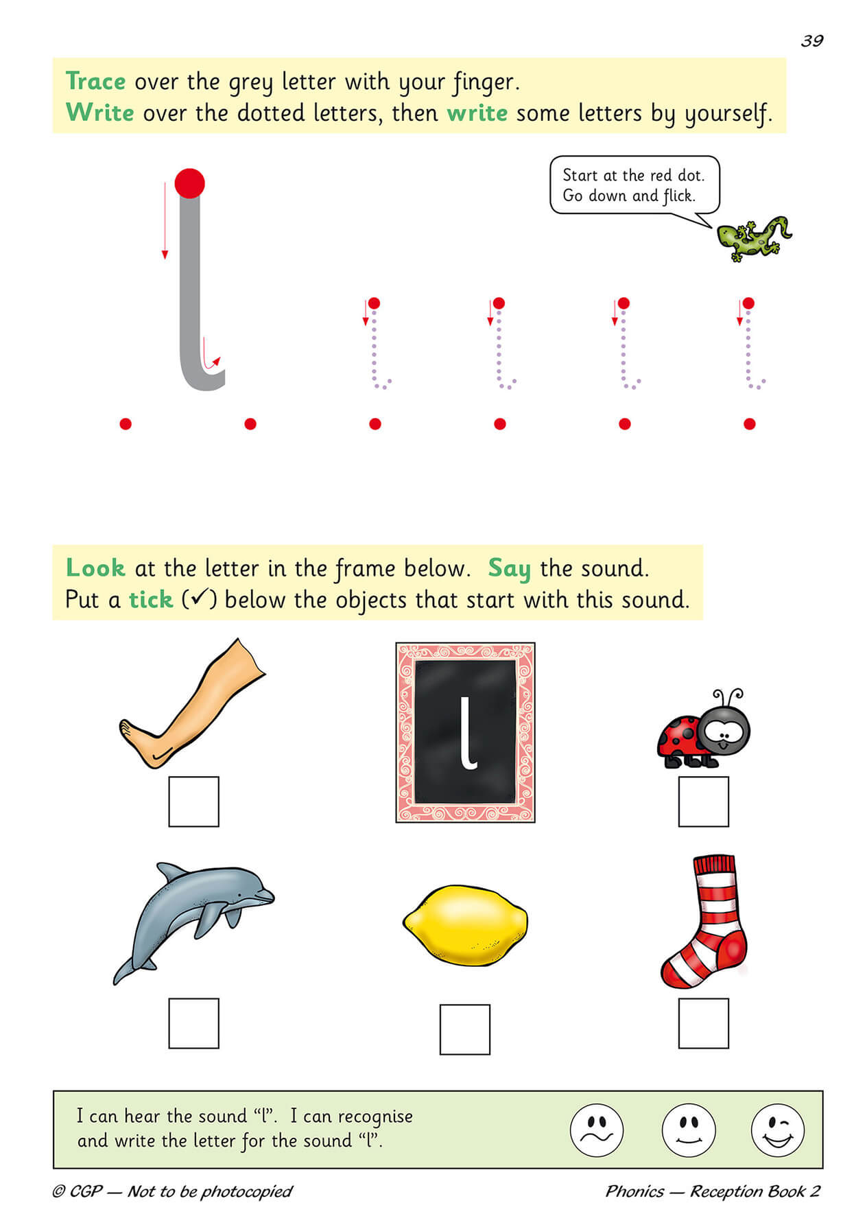 Reception English Phonics Targeted Practice Book - Book 2