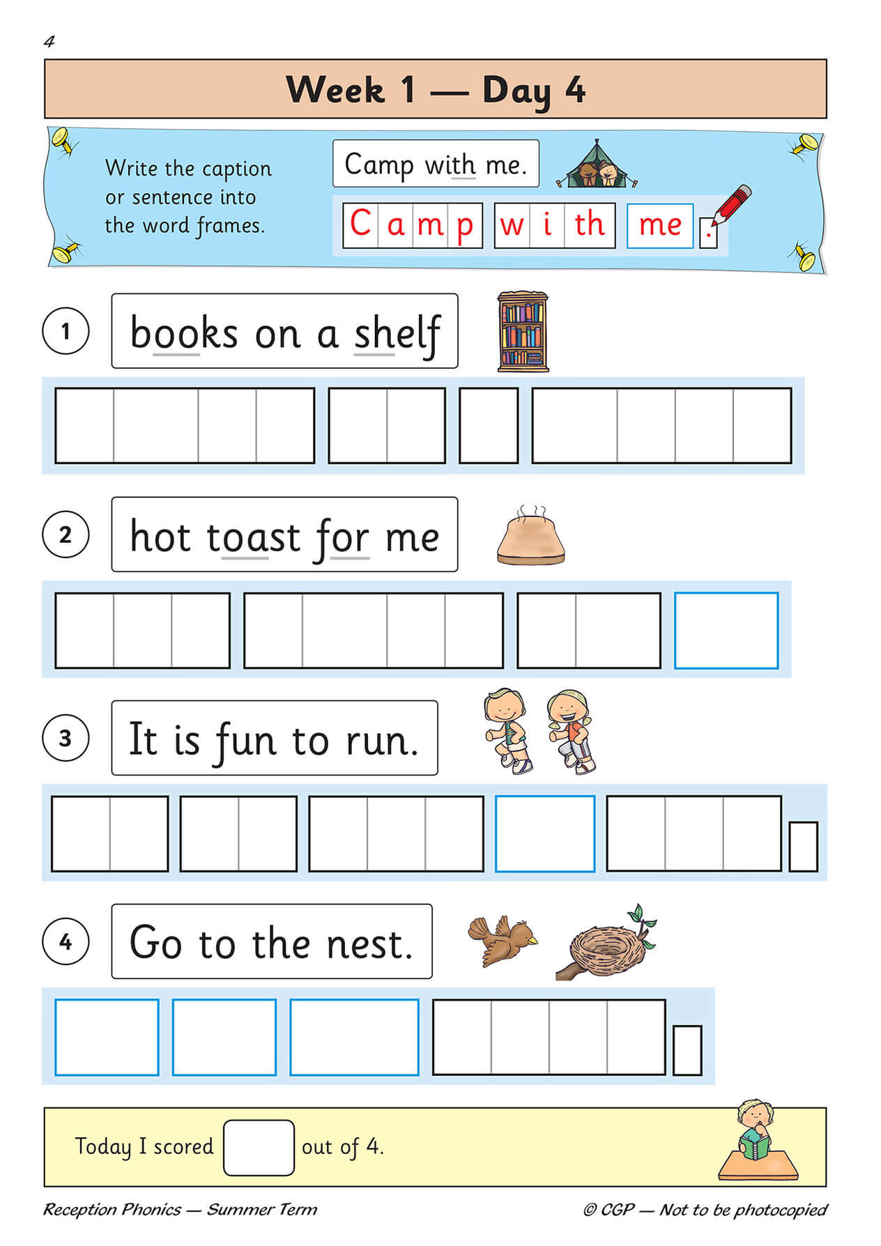 Reception Phonics Daily Practice Book: Summer Term