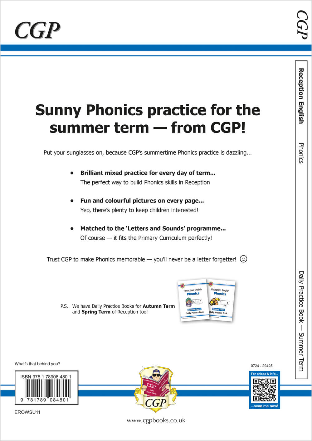 Reception Phonics Daily Practice Book: Summer Term