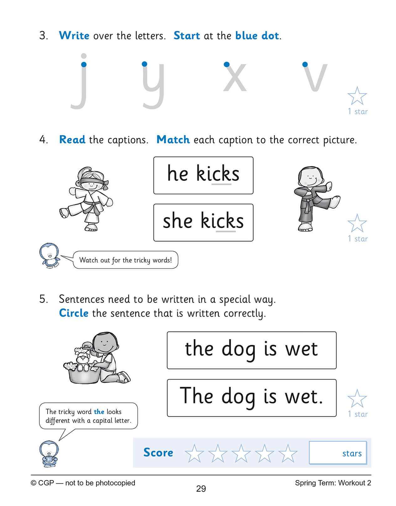 Reception English Phonics 10-Minute Weekly Workouts