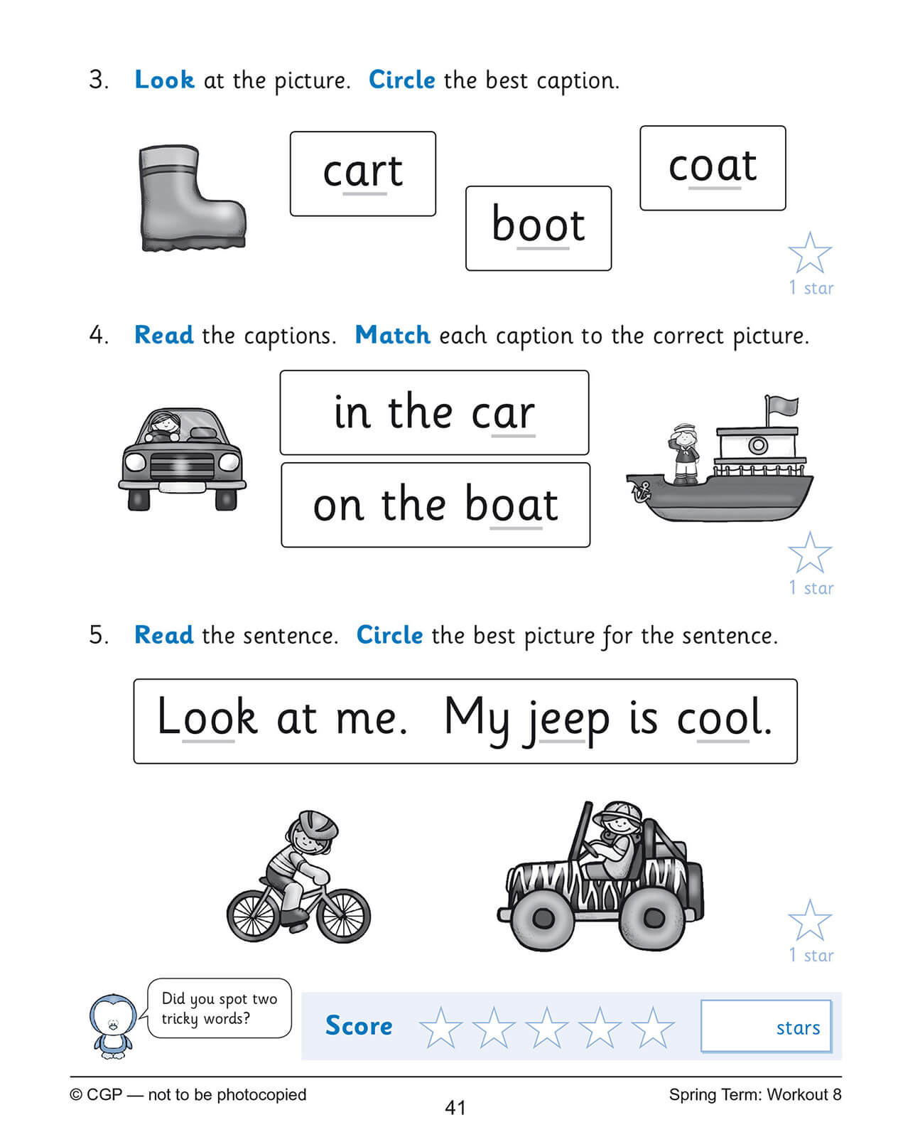 Reception English Phonics 10-Minute Weekly Workouts