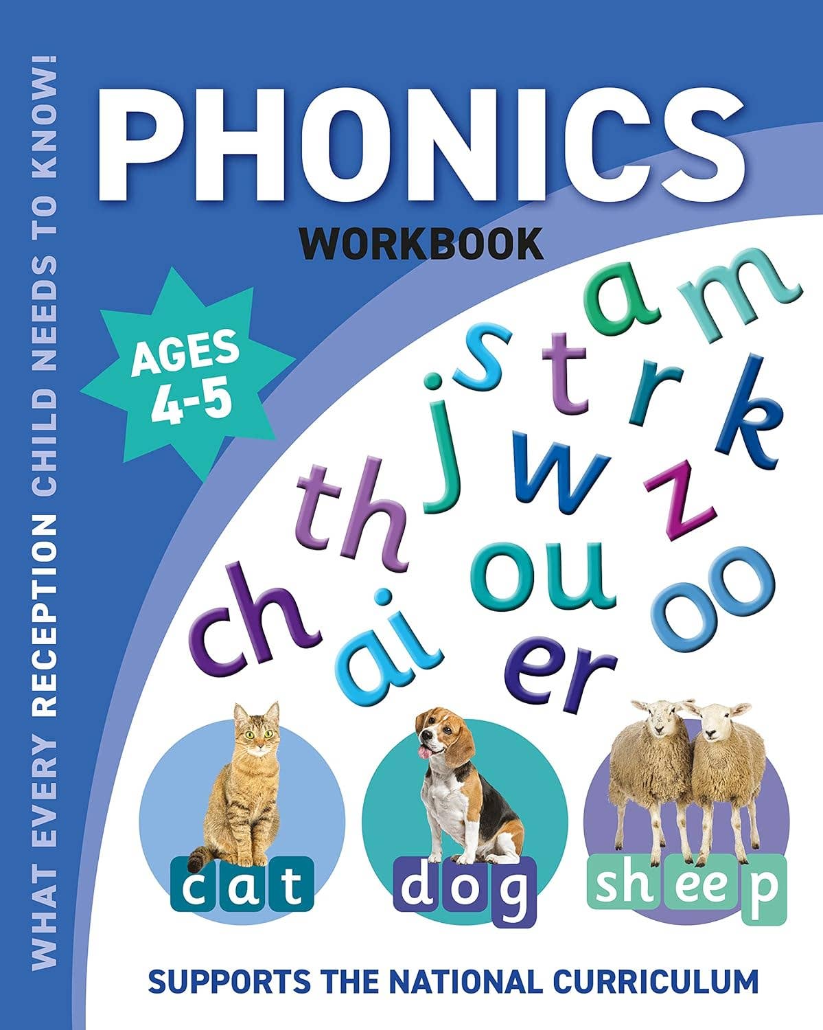 Reception Phonics Workbook (Ages 4-5) | EYFS-Aligned First Reading Skills