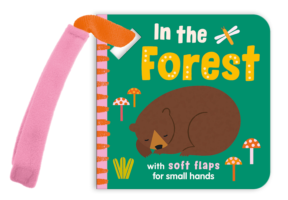 Forest Buggy Book with Felt Flaps