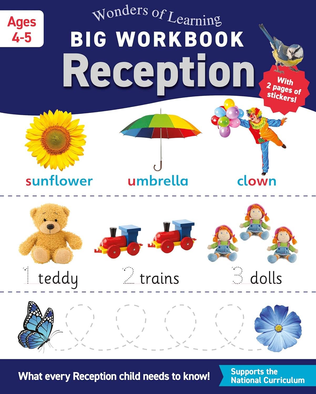 Childrens Big Workbook – Reception (Ages 4-5) | Essential Early Skills Practice