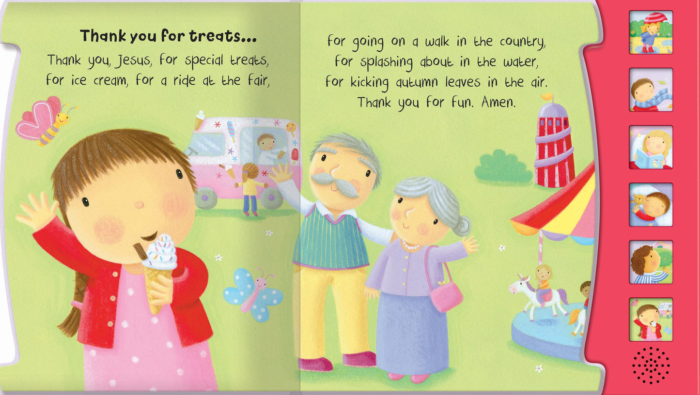 Children's 6 Button Christian Sound Book - My Day By Day Prayers