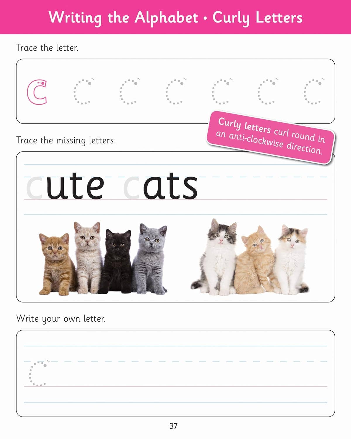 Pen Control & Handwriting Workbook – Reception (Ages 4-5) | National Curriculum Aligned