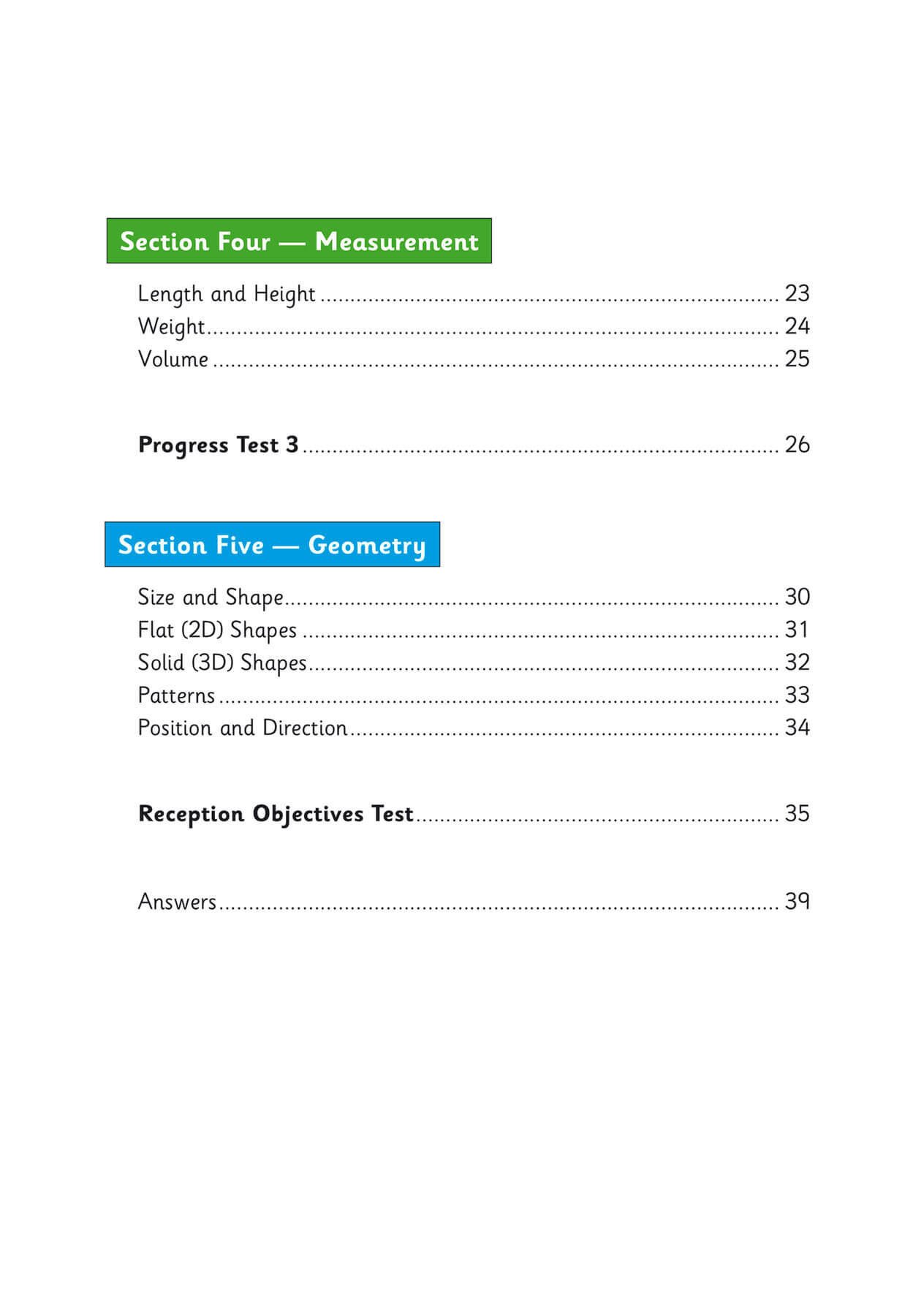 CGP Reception Maths Complete Practice Bundle (Ages 4-5)