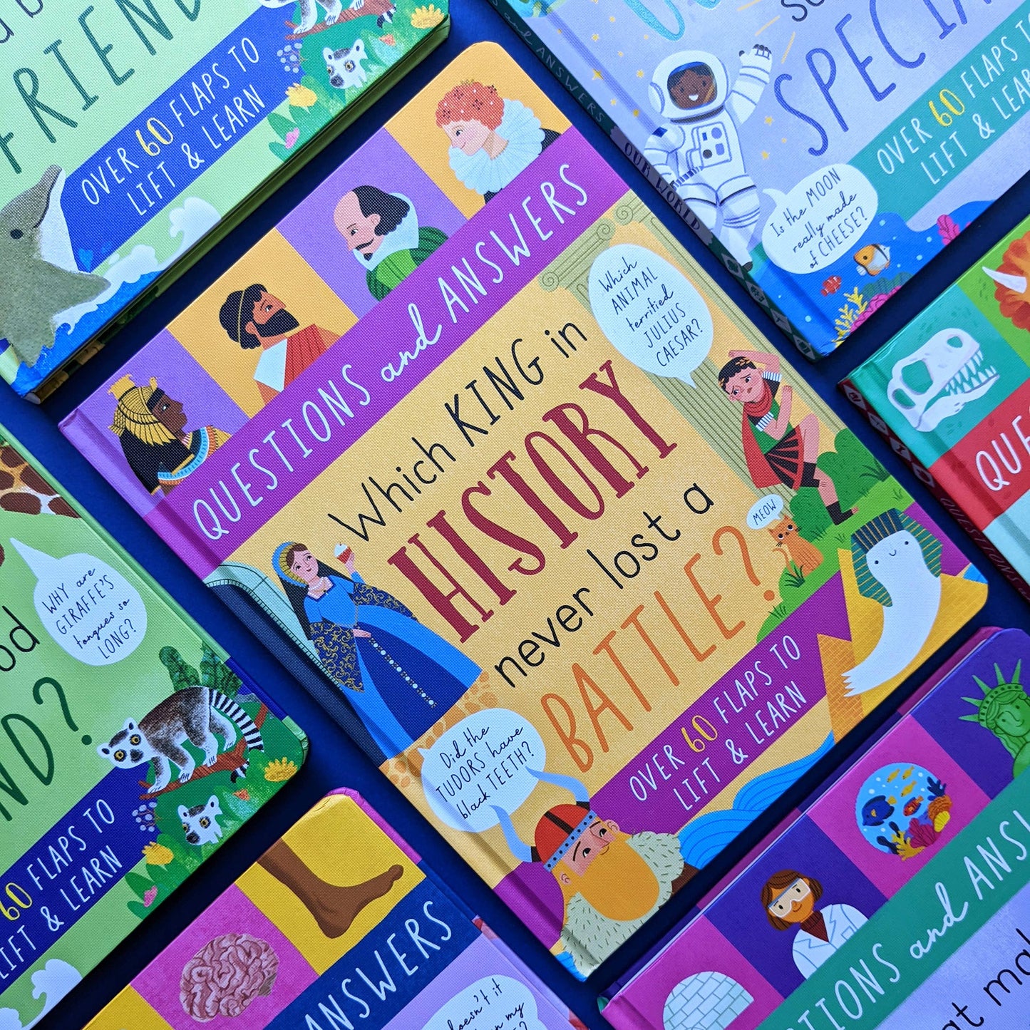 Large Question and Answer Flap Book - History