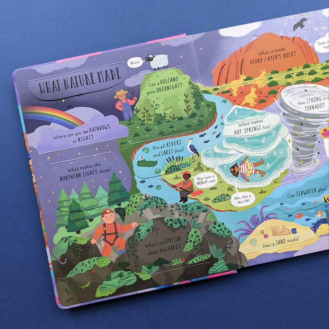 Large Question and Answer Flap Book - Our World
