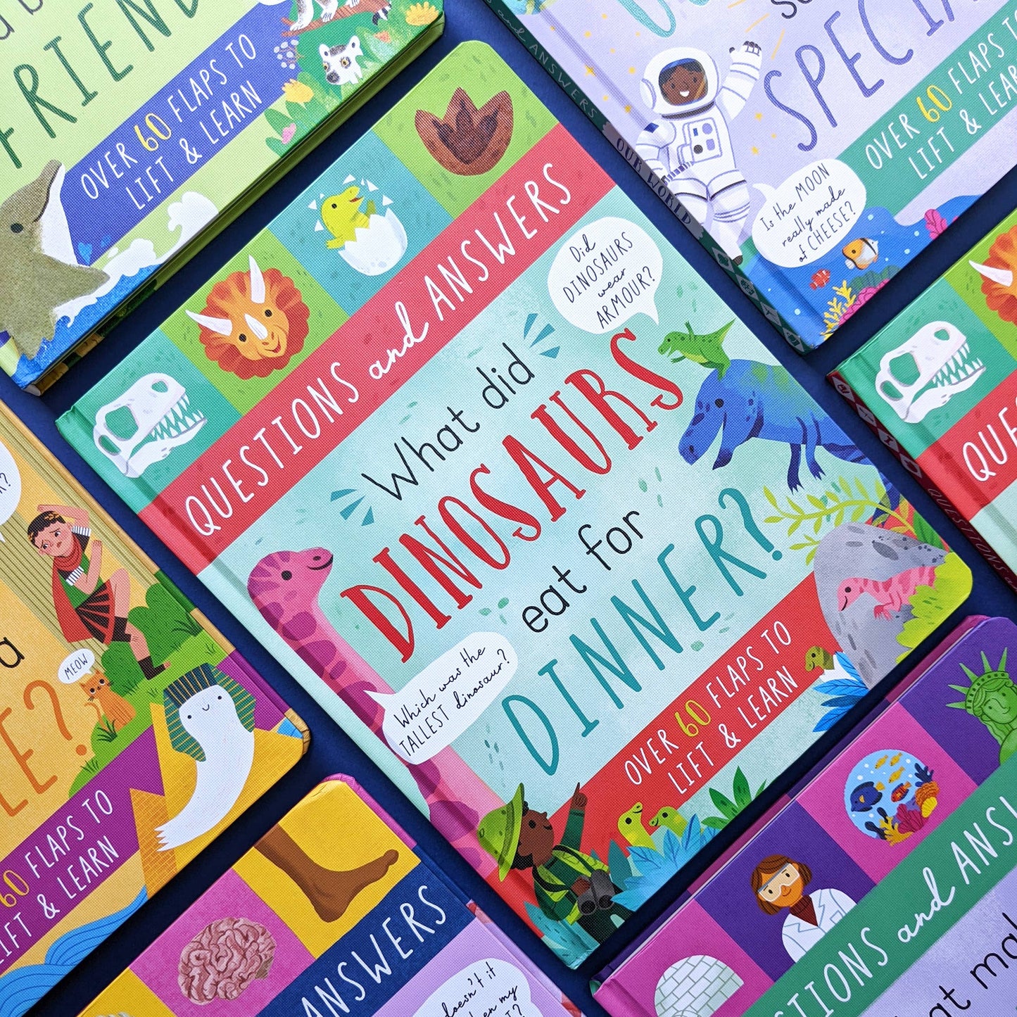 Large Question and Answer Flap Book - Dinosaurs