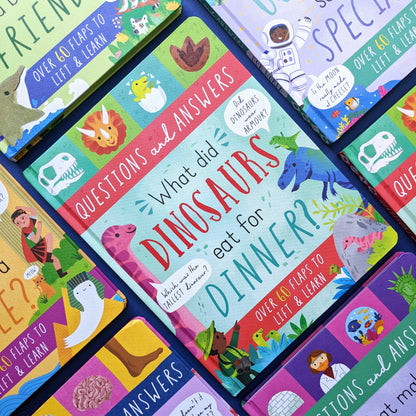 Large Question and Answer Flap Book - Dinosaurs