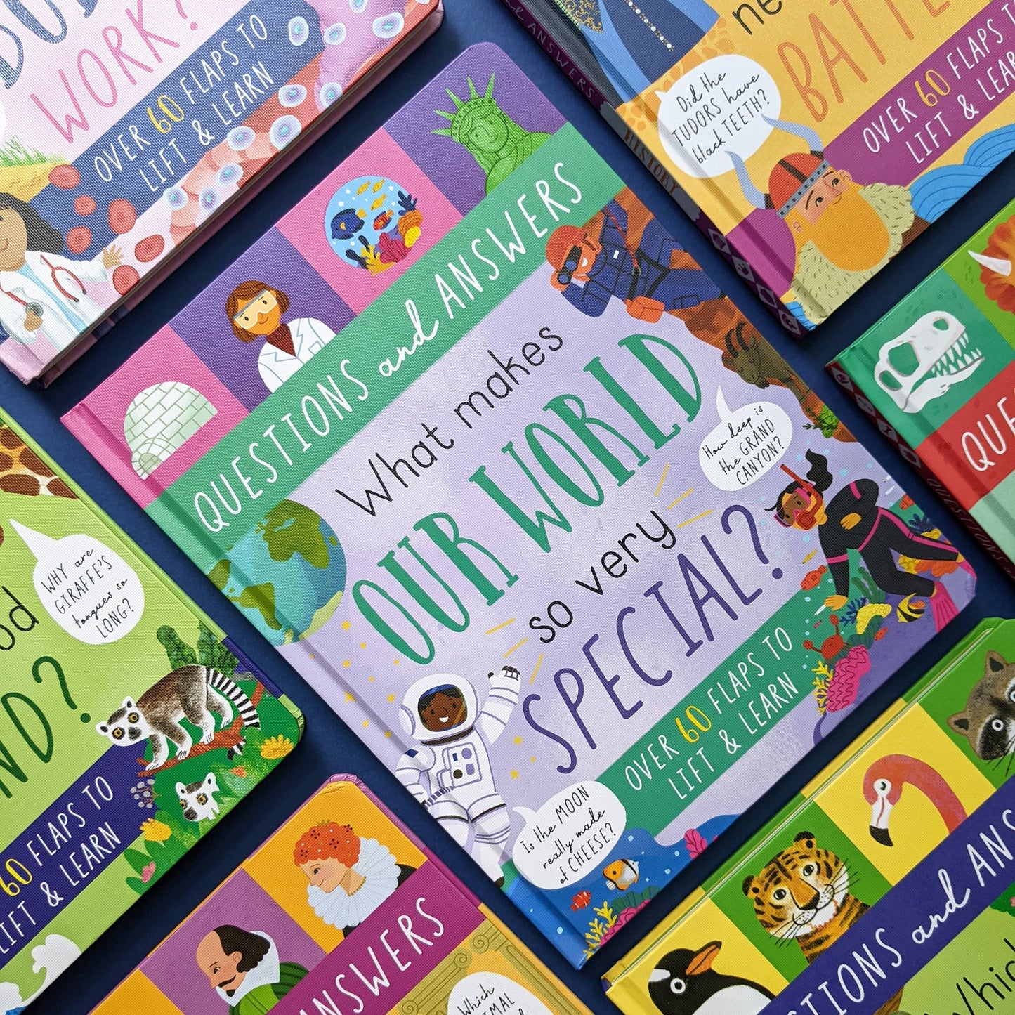 Large Question and Answer Flap Book - Our World