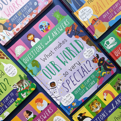 Large Question and Answer Flap Book - Our World