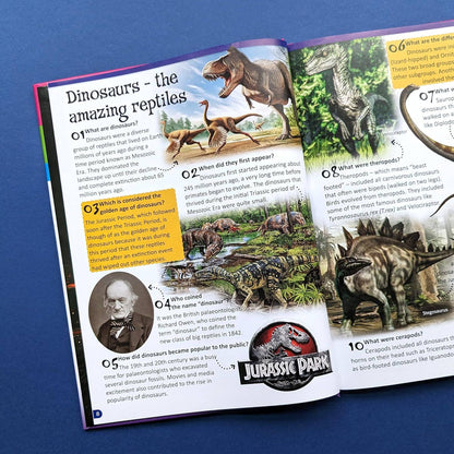 Reference Book - 500 Questions and Answers - Dinosuars