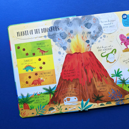 Large Question and Answer Flap Book - Dinosaurs
