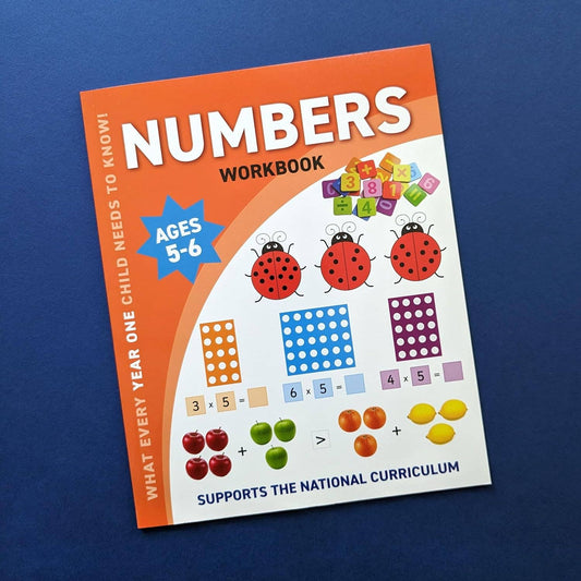 Childrens Year 1 Numbers Workbook (Ages 5-6) | Maths Mastery Through Real-World Learning