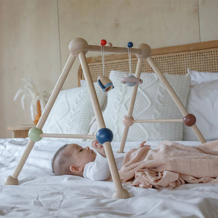 PlanToys Play Gym (Orchard) – Organic Sensory Gym for Babies 0m+