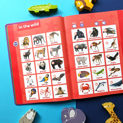 Children’s Educational Press the Button Sound Book