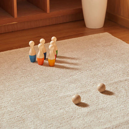PlanToys Wooden Bowling Set – Eco-Friendly Fun for Little Strikes!